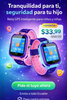 KidSafe GPS Watch, El reloj inteligente que protege a tu hijo mientras aprende a ser independiente.